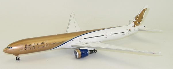 B777-300ER (Gulf Air) VT-JEH With Stand IF77720217