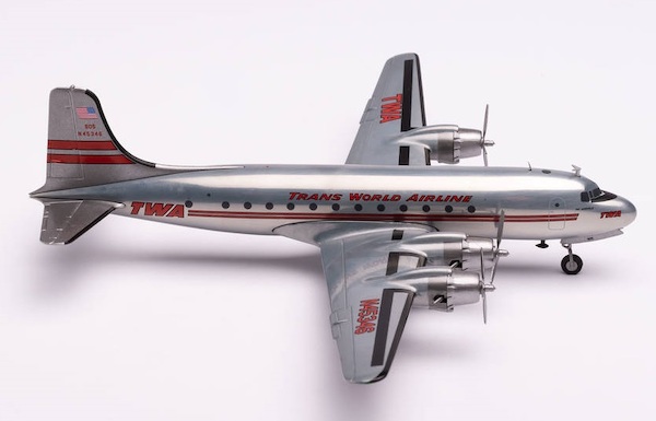 Douglas DC-4 TWA - Trans World Airline The Acropolis N45346 571074