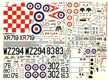 Lightning(RAF),Attacker,Lynx(FAA),T33(FAF) SETNO56