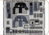 Self Adhesive EE Lightning F6 Interior (Trumpeter) E32-650