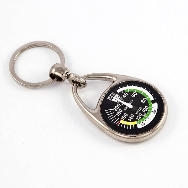 Airspeed indicator Keyring PR25