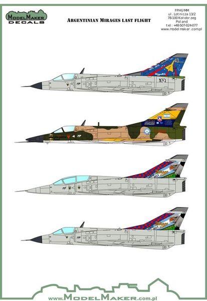 Argentine Mirage Farewell MMD-48084