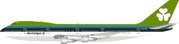 Boeing 747-100 Aer Lingus EI-BED With Stand IF741EI0820