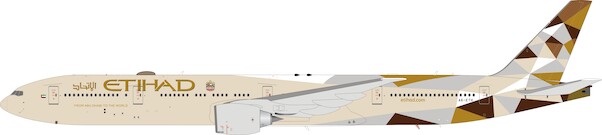 Boeing 777-300ER Etihad Airways A6-ETH With Stand IF773EY0721