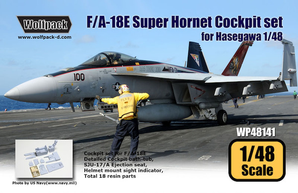 F/A18E Super Hornet Cockpit set (Hasegawa) WP48141