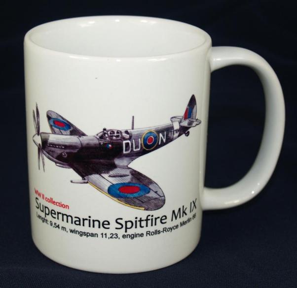 Mug Supermarine Spitfire MKIX HLC13