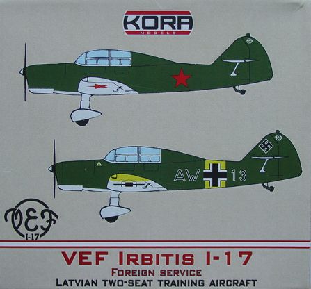 VEF Irbitis I-17 Latvian two seat trainer (Foreign Service) K72215
