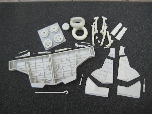 Hawker Sea Fury FB11 Landing gear set (Hobbycraft) ahc2