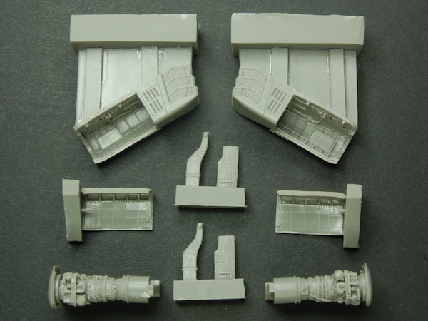 AH64 Apache-engine set (Academy) AC72001