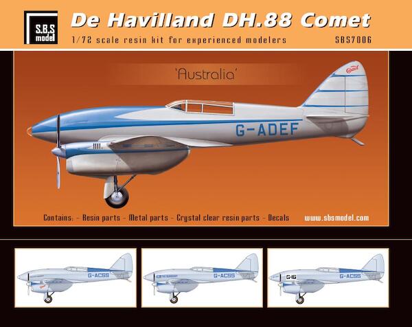 De Havilland DH88 Comet 'Australia' SBS7006