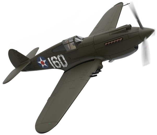 Curtiss P-40B Warhawk (160/15P, 2nd Lt. George Welch, 47th PS, 15th PG, USAAF, Wheeler Field, 7th December 1941, Pearl Harbor Defender) AA28101