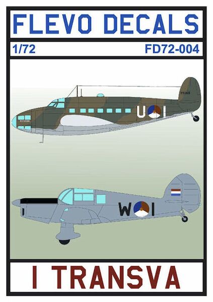 KLu 1 Transva (Hudson, Proctor, Anson, Dominie, C47, L12, Auster) (LAST STOCKS!) FD72-004
