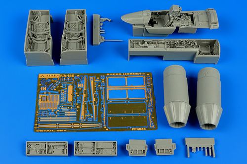 F/A18E Super Hornet Detail set (Hasegawa) 4635
