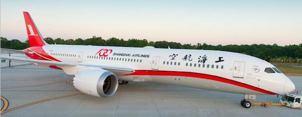 B787-9 (Shanghai Airlines ''100th'') B-1111 With Stand LH2128