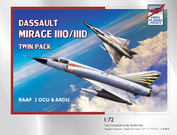 Dassault Mirage IIIO/IIID Twin Pack (2 OCU RAAF & ARDU RAAF) HPK072106