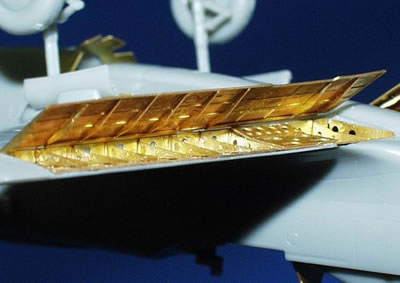 Detailset P40N Warhawk Landing Flaps (Hasegawa) E72-386