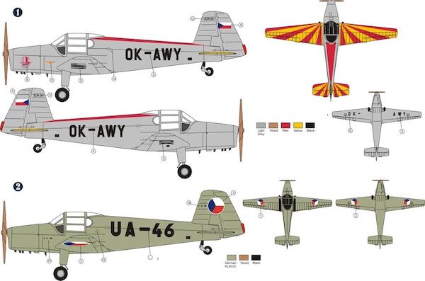 Zlin Z-281/C6 (Bu181 Bestmann) azcz42