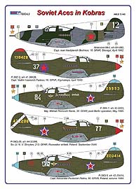 Soviet Aces in Kobra''s (P39) AMLD72042