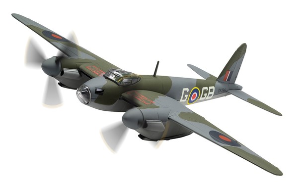 DH Mosquito B.IV (RAF, DK296 105 Squadron Flt. Lt. D A G 'George' Parry June 1942)