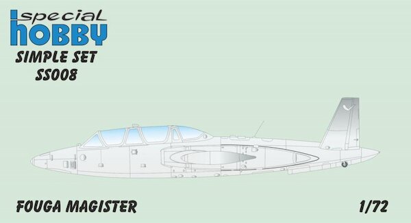 Fouga Magister (No Decals) ss008