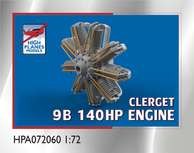 Clerget 9b 130hp Rotary HPA072060