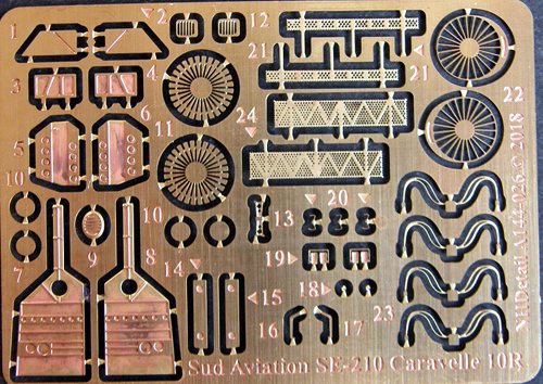 Se210 Caravelle 10R Detailset (A-Model) A144-026
