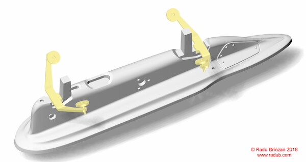 P51D Mustang Bomb Racks (Revell) RB-C32008
