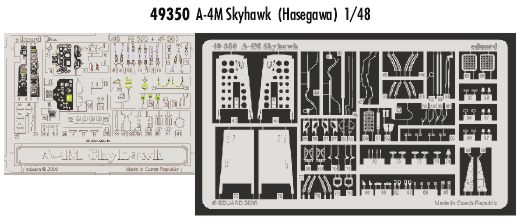 Detailset A4M Skyhawk (Hasegawa) E49-350