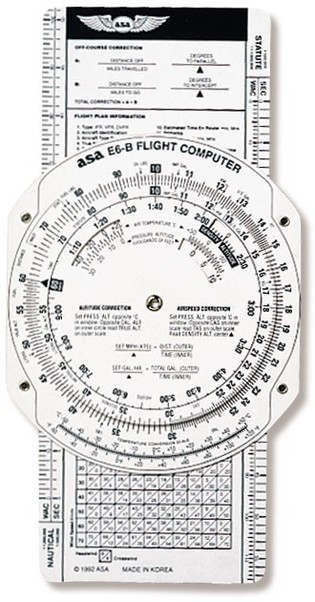 E6-B Paper Flight Computer ASA-E6B-P