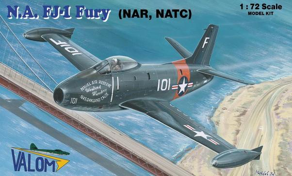 North American FJ1 Fury (NAR, NATC) 72104