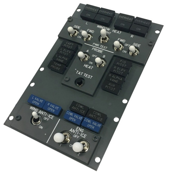 B737 ICS FWD Overhead Panel Kit (Wing Anti Ice Panel) WINGANTICE737NG