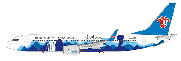 Boeing 737-800 China Southern B-6069 guizhou #2 livery 58115