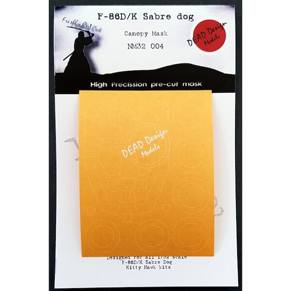 F86D/K Sabre Dog Canopy mask (Kitty Hawk) NM32004