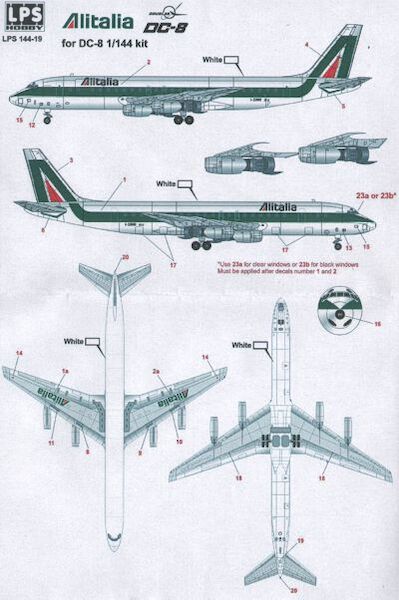 Douglas DC8 (Alitalia) LPS144-19