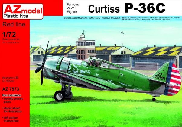 Curtiss P36C Hawk AZ7573