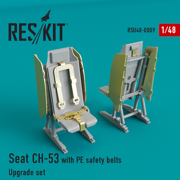Sikorsky CH53/MH53 Pilot seats with P/E safety belts RSU48-0009