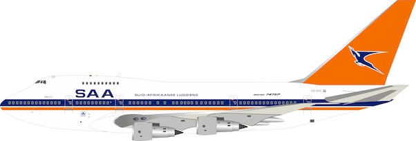 Boeing 747SP South African Airways ZS-SPC With Stand IF747SPSAA0820