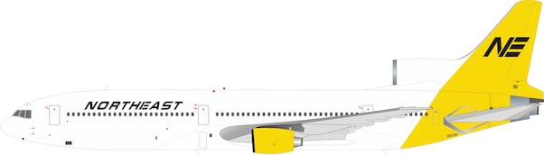 Lockheed L1011 Tristar Northeast Airlines 3D-NEG With stand IF1011NE0920