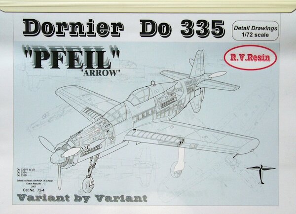 Dornier Do335 Pfeil variant by variant 72-4