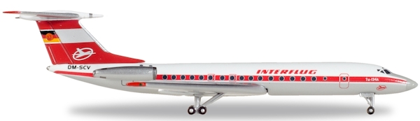 Tupolev Tu134 (Interflug) DM-SCV 527095