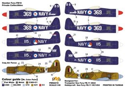 Hawker Sea Fury FB10 'Private Collectibles and iraqi AF) PMAD018