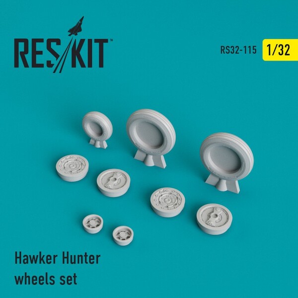 Hawker Hunter Wheel set RS32-0115