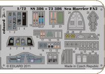 Detailset Sea Harrier FA2 Self Adhesive (Airfix) E73-386