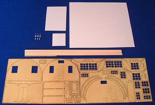 WWII Airfield Set Nissen Hut FHP48002A