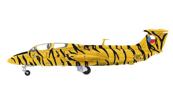 Aero L-29 Delfin Czech A.F. 1st Sqd. 11th Reg. Tiger M82MLCZ7215