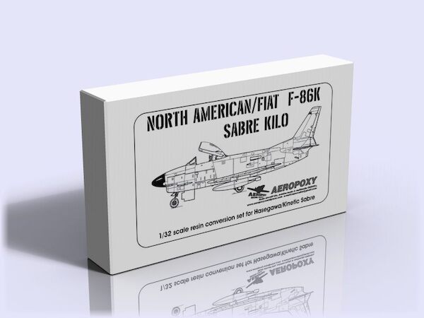 North American F86K Sabre jet conversion set (Kinetic) (LAST STOCK!) f86K