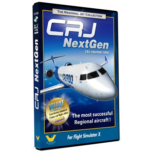 CRJ NextGen Deluxe (download version FSX, P3D) 0649875001479-D