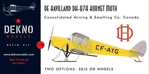 De Havilland DH-87A Hornet Moth (civil) GA.720600
