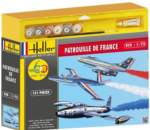 Patroulle de France (Ouragan, F84G, Magister) 53001
