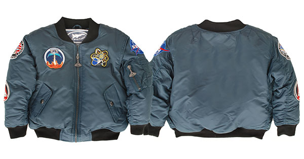 Space Shuttle Jacket For Infants and Children (5-Patch/Blue)